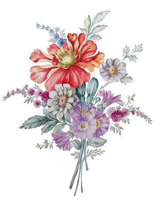 水彩花卉系列之手捧花——蔬菜的藝術(shù)美學(xué)